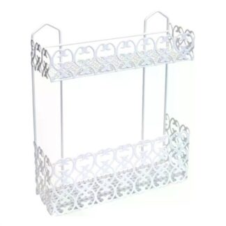 Cestello box doccia Cestello box doccia Metaltex 42 33 02 FLORENZ rettangolare 2P Bianco (ord.min.1.00 unità)