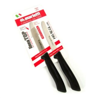 Set coltelli tavola Set coltelli Marietti 1860 24TPC02N TOP lama dentata (11cm) Nero (ord.min.1.00 unità)