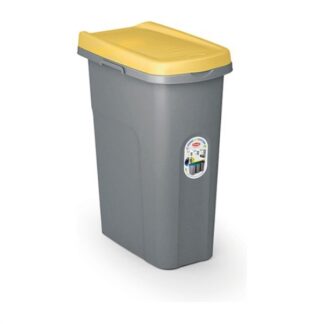 Pattumiera differenziata Pattumiera differenziata Stefanplast 70740 HOME ECO SYSTEM Giallo (ord.min.1.00 unità)