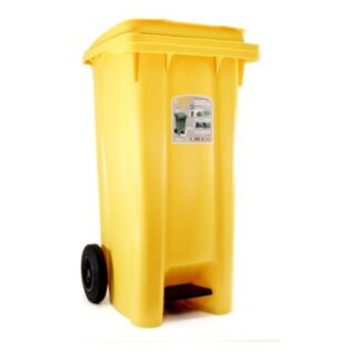 Bidone carellato Bidone carellato Stefanplast 25705 URBAN ECO SYSTEM con pedale Giallo (ord.min.1.00 unità)