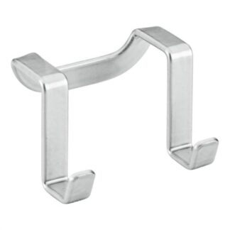Appendino Appendino Metaltex 35 06 02 GALLILEO doppio per ante Silver (ord.min.1.00 unità)