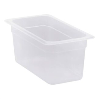 Bacinella gastronomia Bacinella alimenti Cambro 36PP190 GASTRONORM Mod. 1/3 Bianco traslucid (ord.min.1.00 unità)