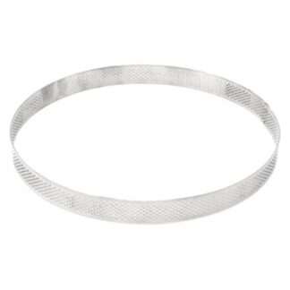 Stampo dolci Stampo Pavoni Italia XF2120 fascia cerchio forata Acciaio inox (ord.min.1.00 unità)