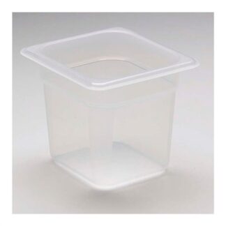 Bacinella gastronomia Bacinella alimenti Cambro 66PP190 GASTRONORM Mod. 1/6 Bianco traslucid (ord.min.1.00 unità)