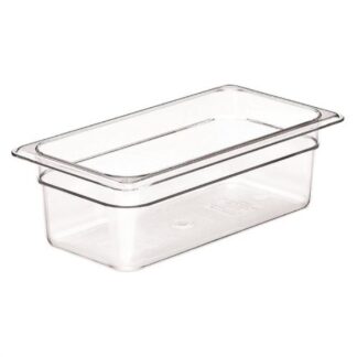 Bacinella gastronomia Bacinella alimenti Cambro 34CW135 GASTRONORM Mod. 1/3 Trasparente (ord.min.1.00 unità)