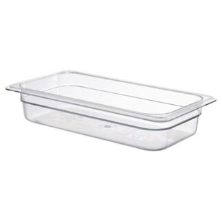 Bacinella gastronomia Bacinella alimenti Cambro 32CW135 GASTRONORM Mod. 1/3 Trasparente (ord.min.1.00 unità)