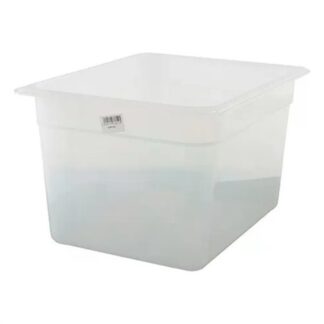 Bacinella gastronomia Bacinella alimenti Cambro 28PP190 GASTRONORM Mod. 1/2 Bianco traslucid (ord.min.1.00 unità)