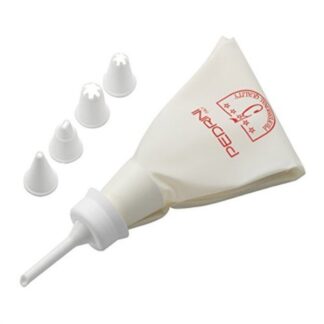 Sacco decoratore dolci Sacco decoratore dolci Pedrini 0062 420 LILLO con 5 beccucci Bianco (ord.min.1.00 unità)