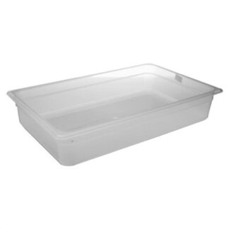 Bacinella gastronomia Bacinella alimenti Cambro 14PP190 GASTRONORM Mod. 1/1 Bianco traslucid (ord.min.1.00 unità)