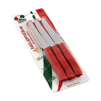 Set coltelli Marietti 1860 24TFB06R I TAGLIENTISSIMI lama dentata Ross Set coltelli tavola (ord.min.1.00unità)