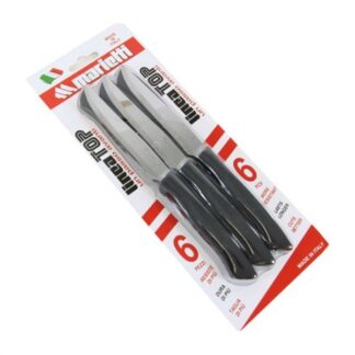 Set coltelli bistecca Set coltelli bistecca Marietti 1860 27TPB06N TOP lama dentata (11,5cm) (ord.min.1.00 unità)