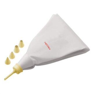 Sacco decoratore dolci Sacco decoratore dolci Pedrini 04GD193 con 5 beccucci Bianco (ord.min.1.00 unità)