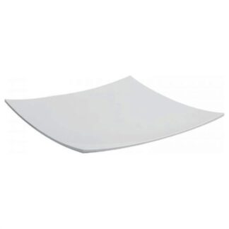Piatto portata Piatto portata Ilsa E100314IV00 LUNA EFAY quadro curvo Bianco avorio (ord.min.1.00 unità)