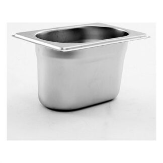 Bacinella gastronomia Bacinella alimenti Ilsa 17191000ICV GASTRONORM Mod. 1/9 Cromo lucido (ord.min.1.00 unità)