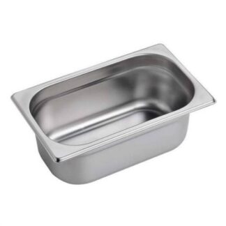 Bacinella gastronomia Bacinella alimenti Ilsa 17141000ICV GASTRONORM Mod. 1/4 Cromo lucido (ord.min.1.00 unità)