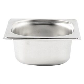 Bacinella gastronomia Bacinella alimenti Ilsa 17161500ICV GASTRONORM Mod. 1/6 Cromo lucido (ord.min.1.00 unità)