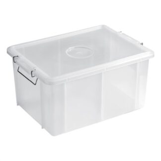 Cassetta per alimenti Cassetta Giganplast 1900M4 BI BOX con coperchio Bianco (ord.min.1.00 unità)