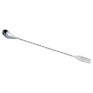 Cucchiaio cocktail Cucchiaio cocktail Piazza Effepi 475830 miscelatore con forchetta Crom (ord.min.1.00 unità)