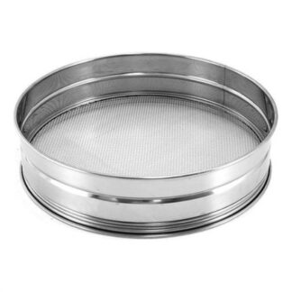 Setaccio Setaccio Pinti inox 50905735 pane fori rete 4x3 mm Cromo (ord.min.1.00 unità)