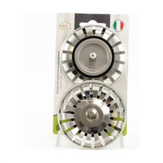 Tappo lavello Tappo lavello Gnali 2GLG griglia scatto 2 pz Acciaio (ord.min.1.00 unità)