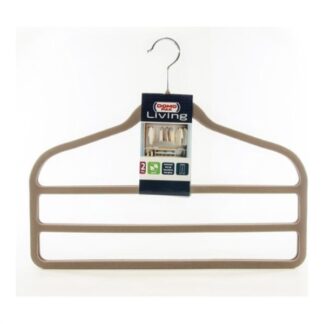 Set grucce Set grucce Domoliving 903031 appendi pantaloni Beige (ord.min.1.00 unità)