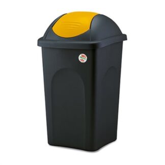 Pattumiera differenziata Pattumiera differenziata Stefanplast 70211 MULTIPAT Nero e Giallo (ord.min.1.00 unità)