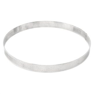 Stampo dolci Stampo Pavoni Italia XF2520 fascia cerchio forata Acciaio inox (ord.min.1.00 unità)
