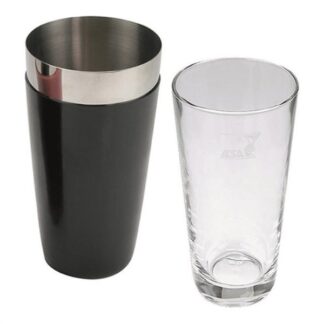 Shaker Shaker Ilsa 0165V500VCV MIXAGE Boston con bicchiere Nero (ord.min.1.00 unità)
