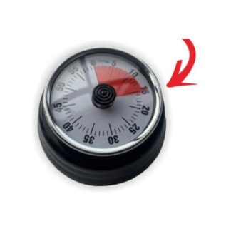 Timer cucina Timer cucina Lit Gas TIMERDELUXE magnetico 0-60 min Nero (ord.min.1.00 unità)