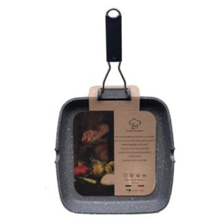 Bistecchiera Bistecchiera Fonderia Maggiori PA19 bordo alto Grigio (ord.min.1.00 unità)