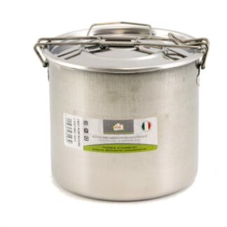 Portavivande termico Portavivande termico Gnali PPP14 VIVI pentolino con pietanziera Silver (ord.min.1.00 unità)
