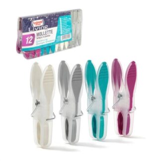 Mollette Mollette Domoliving 901065 Softgrip Colori assortiti (ord.min.1.00 unità)