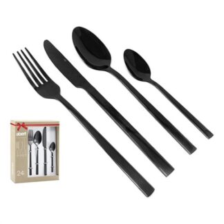 Set posate tavola Set posate tavola Abert LBN4280240F BOND BLACK Nero (ord.min.1.00 unità)