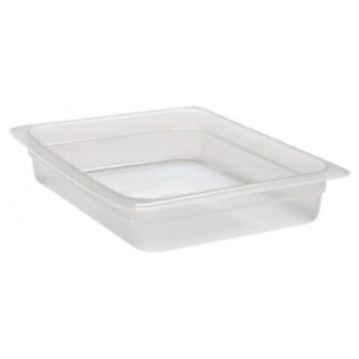 Bacinella gastronomia Bacinella alimenti Cambro 22PP190 GASTRONORM Mod. 1/2 Bianco traslucid (ord.min.1.00 unità)