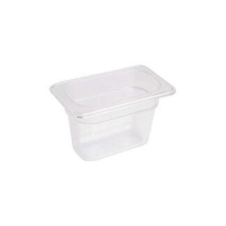 Bacinella gastronomia Bacinella alimenti Cambro 92CW135 GASTRONORM Mod. 1/9 Trasparente (ord.min.1.00 unità)