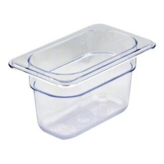 Bacinella gastronomia Bacinella alimenti Cambro 94CW135 GASTRONORM Mod. 1/9 Trasparente (ord.min.1.00 unità)