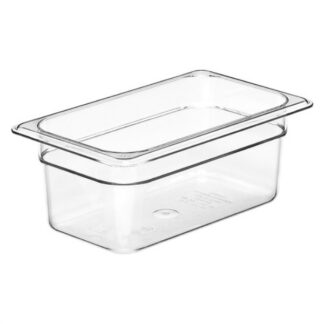 Bacinella gastronomia Bacinella alimenti Cambro 44CW135 GASTRONORM Mod. 1/4 Trasparente (ord.min.1.00 unità)