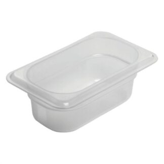 Bacinella gastronomia Bacinella alimenti Cambro 92PP190 GASTRONORM Mod. 1/9 Bianco traslucid (ord.min.1.00 unità)