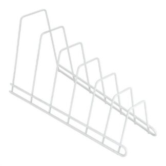 Porta coperchi Porta coperchi Metaltex 36 02 06 6 posti da appoggio Bianco (ord.min.1.00 unità)