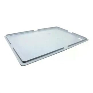 Coperchio contenitore Coperchio Pavoni Italia COPE64NGR per cassette Europa Grigio (ord.min.1.00 unità)