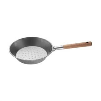 Padella castagne Padella castagne Lar 6826 manico legno Grigio ferro (ord.min.1.00 unità)
