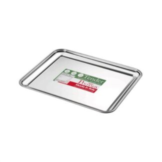 Vassoio a servire Vassoio Pinti inox 53827248 TENDER PROFESSIONAL bordato Cromo (ord.min.1.00 unità)