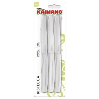 Set coltelli bistecca Set coltelli bistecca Kaimano 1023409 DINAMIK lama denti fini Bianco (ord.min.1.00 unità)