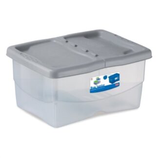 Contenitore salvaspazio Contenitore Stefanplast 12901 STEFANBOX Junior Stone grey (ord.min.1.00 unità)