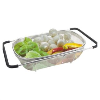 Cestino lavello Cestino lavello Kaufgut 040518 EVA estensibile 29-43 cm Inox lucido (ord.min.1.00 unità)