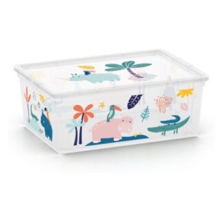 Contenitore salvaspazio Contenitore Keter 84080005161 C BOX STYLE Wild animals (ord.min.1.00 unità)