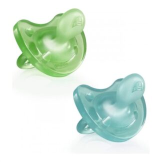 Gommotto Gommotto Chicco 7308661 PHYSIOFORMA bimbo Dual Soft Verde e Azzurro (ord.min.1.00 unità)