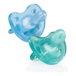 Gommotto Gommotto Chicco 7308761 PHYSIOFORMA bimbo Dual Soft Verde e Azzurro (ord.min.1.00 unità)