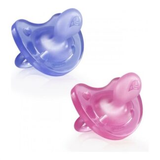 Gommotto Gommotto Chicco 7308751 PHYSIOFORMA bimba Dual Soft Rosa e Viola (ord.min.1.00 unità)
