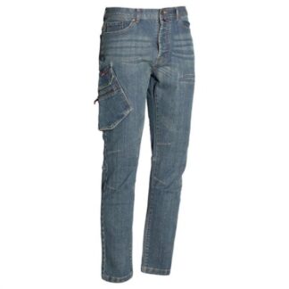 Pantaloni lavoro Pantaloni lavoro Issaline 8025BP040M STRETCH LINE Pockets Blu (ord.min.1.00 unità)
